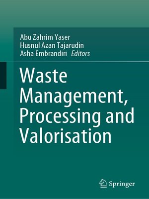 cover image of Waste Management, Processing and Valorisation